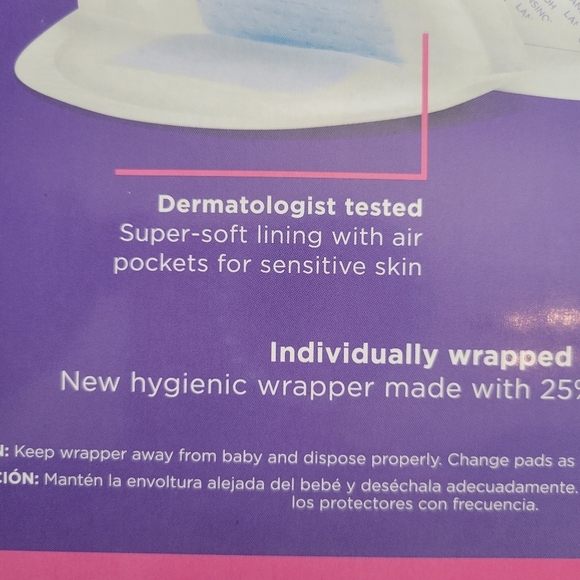 NIB Sealed Lansinoh Stay Dry Nursing Pads Value Pack of 200 Baby Shower Gift - Picture 8 of 9